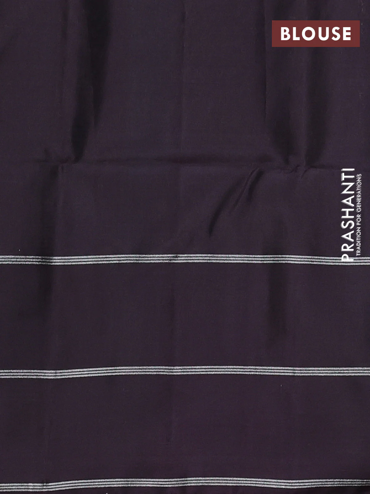 Kanchipuram soft silk saree green and wine shade with allover silver & gold zari weaves and zari woven butta border - Image 3