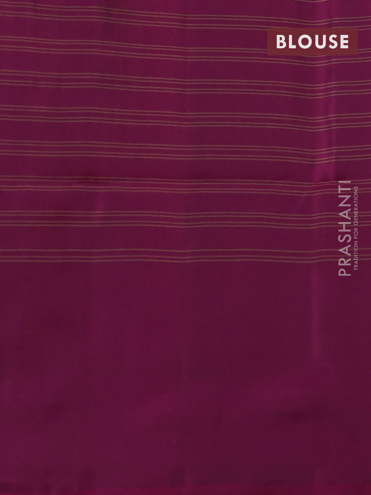 Kanchipuram soft silk saree grey and magenta pink with allover zari checks & buttas and long zari woven border - Image 3