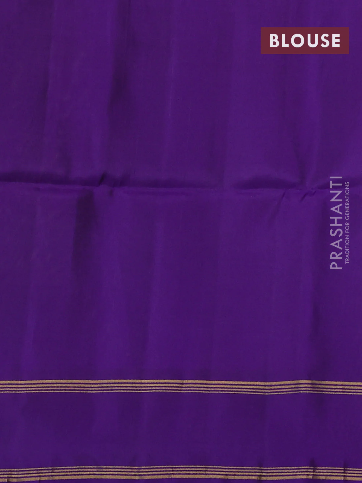 Kanchipuram soft silk saree mehendi green and violet with zari woven buttas and rettapet zari woven border - Image 3