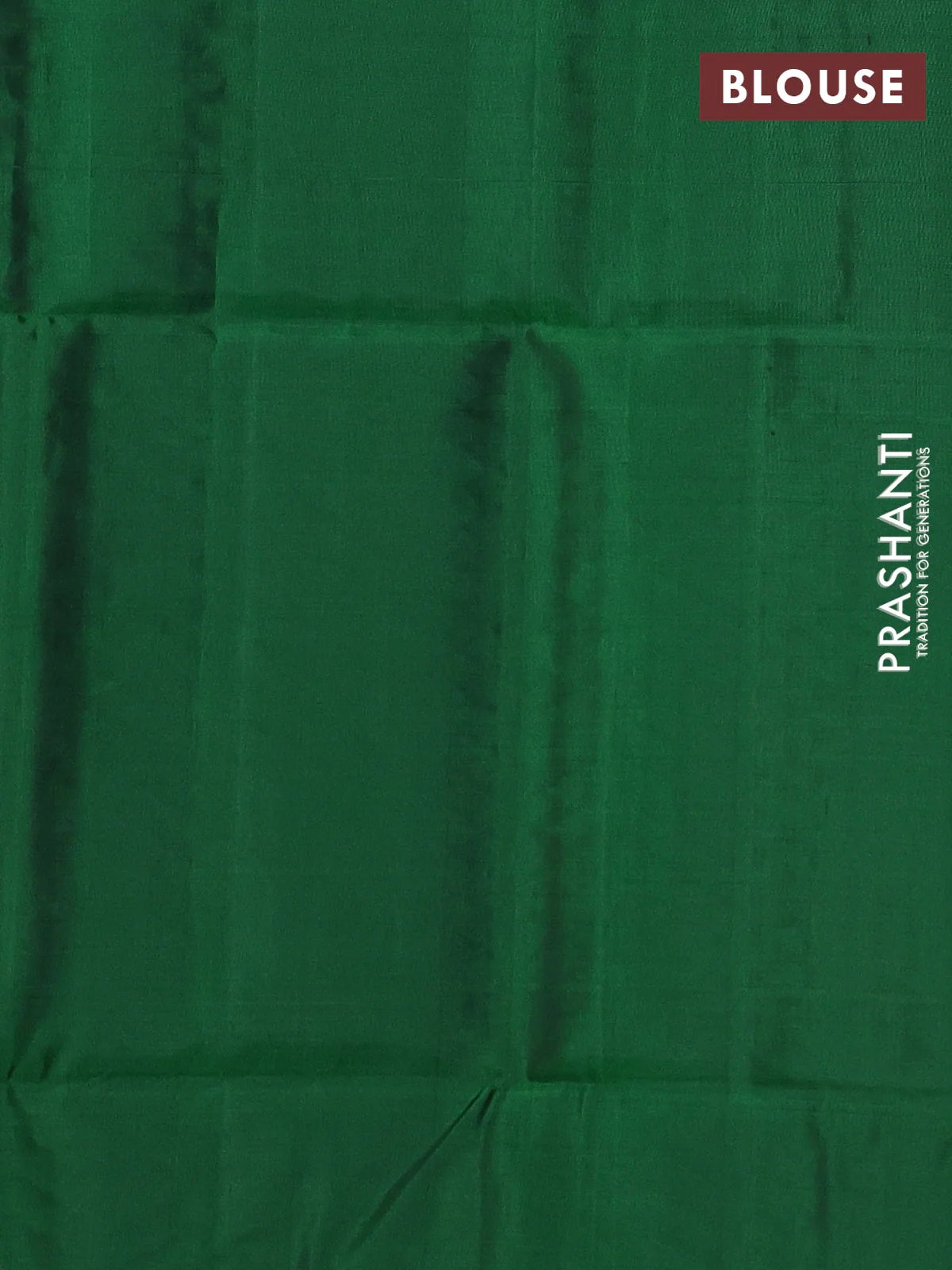 Kanchipuram soft silk saree mustard green and green with allover silver & gold zari weaves and zari woven butta border - Image 3