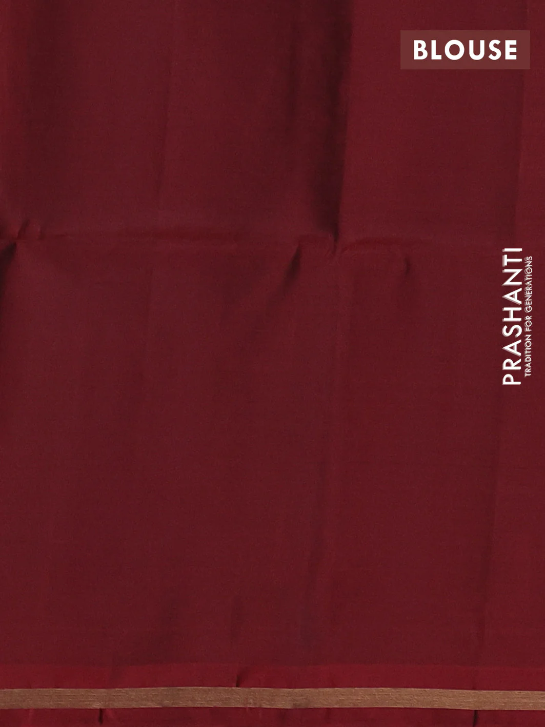 Kanchipuram soft silk saree pastel brown and maroon with zari woven buttas and zari woven border - Image 3