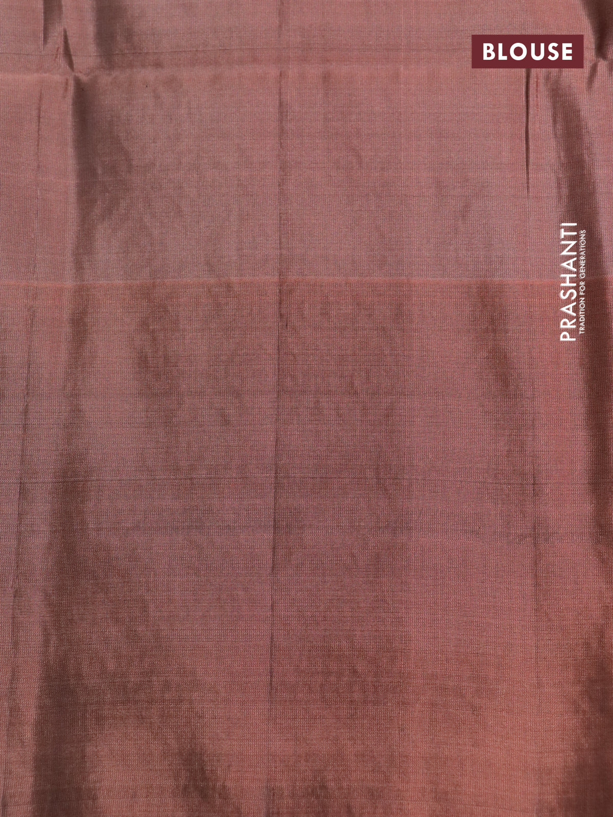 Kanchipuram soft silk saree peacock blue and pastel brown with allover zari weaves and piping border - Image 4