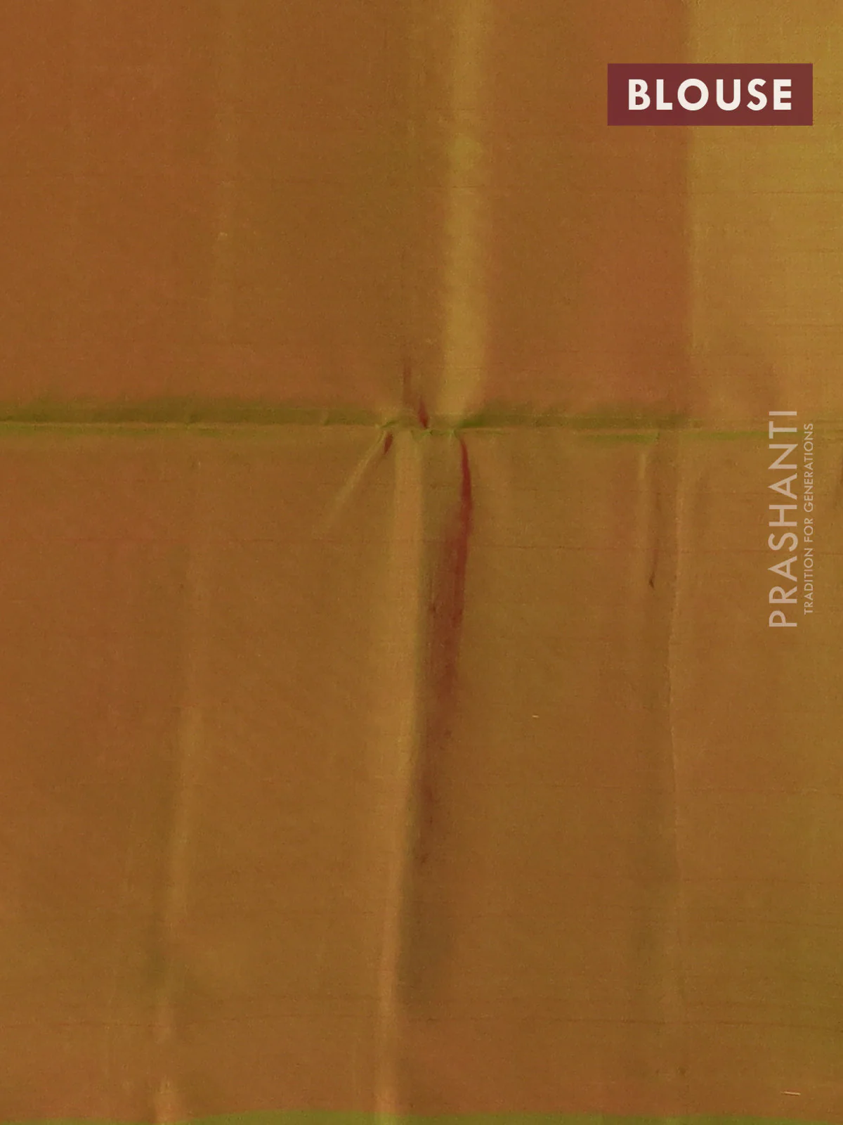Kanchipuram soft silk saree pink and light green with allover zari woven buttas and long zari woven border - Image 3