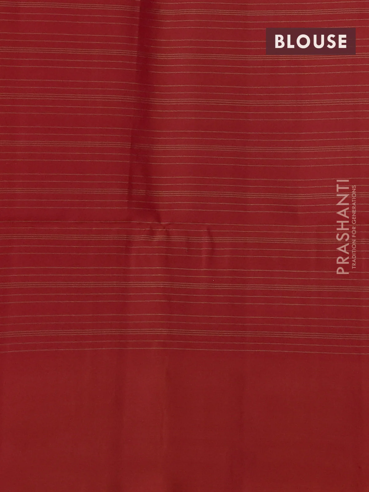 Kanchipuram soft silk saree pink and orange with allover zari checks & buttas and long zari woven border - Image 3
