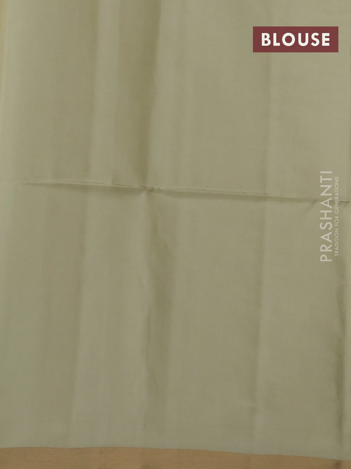 Kanchipuram soft silk saree pista green with zari woven buttas and zari woven border - Image 3