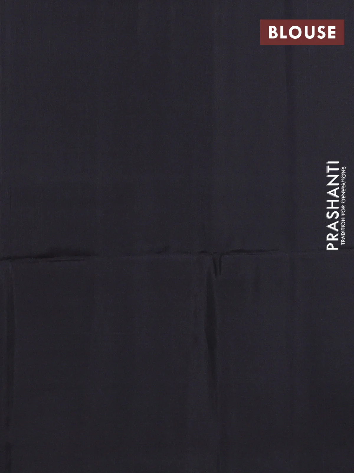 Kanchipuram soft silk saree purple and black with zari woven buttas and long zari woven border - Image 3