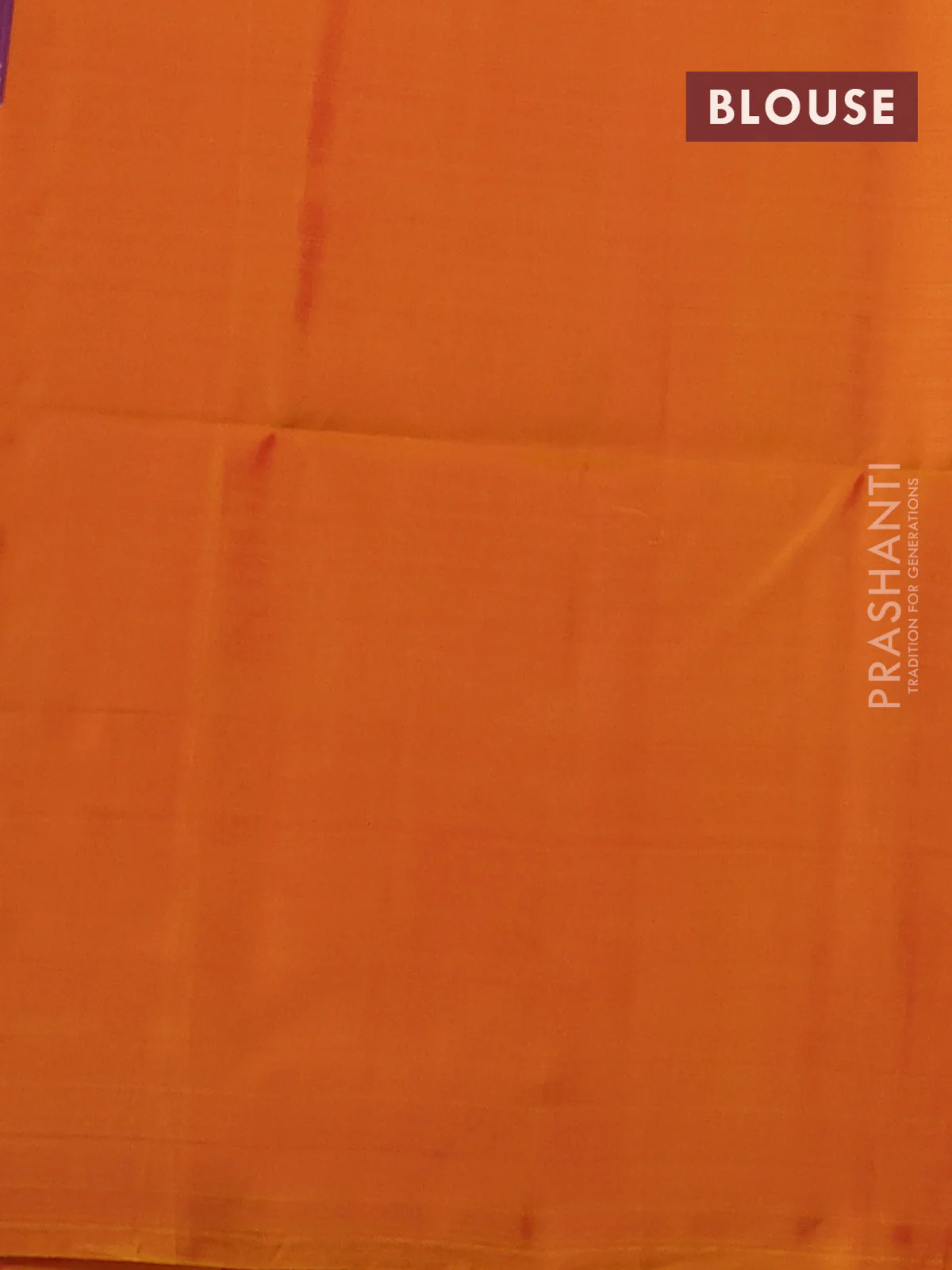 Kanchipuram soft silk saree reddish pink and yellow with allover zari woven buttas and long zari woven border - Image 3