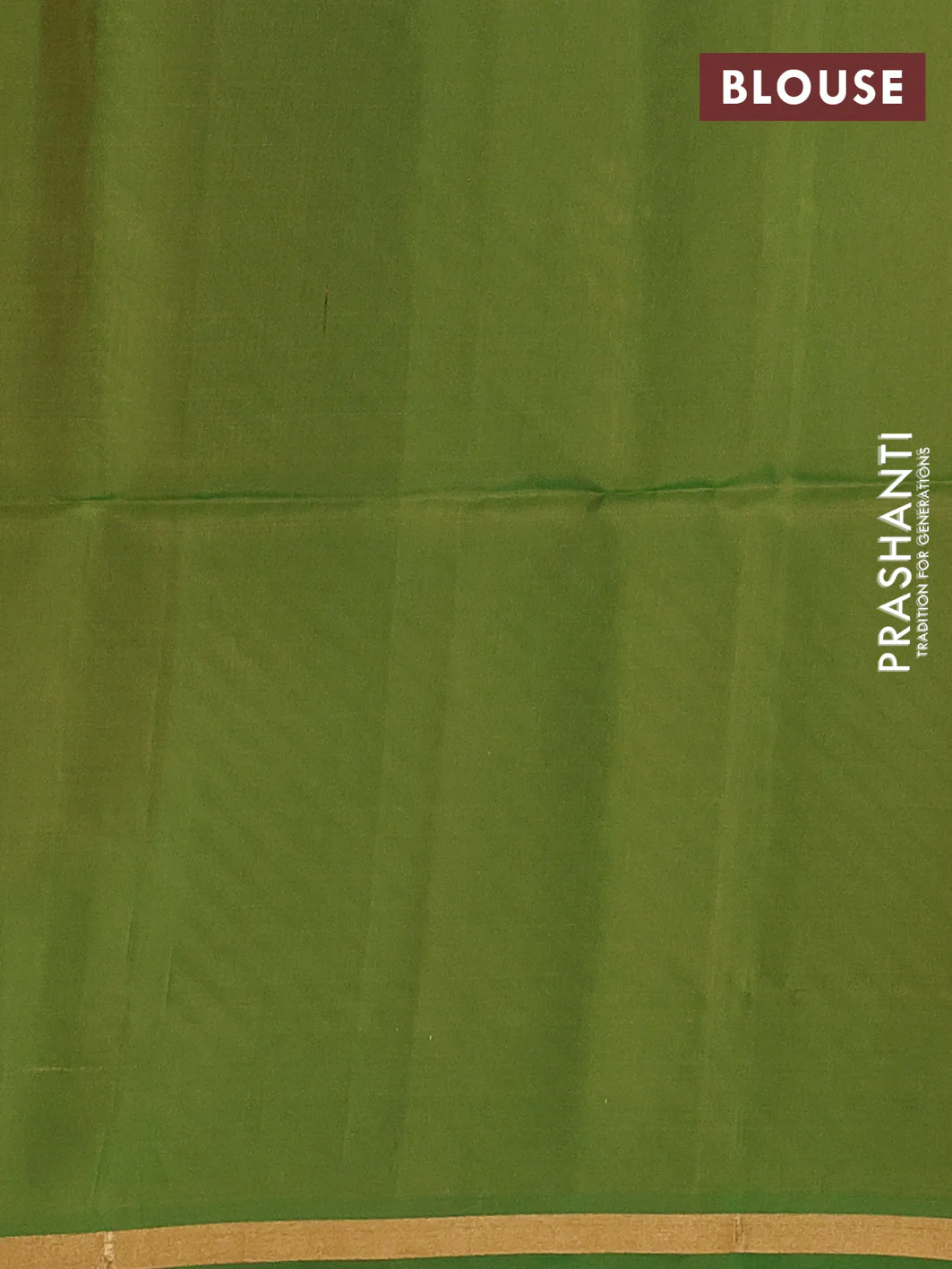 Kanchipuram soft silk saree yellow and green with zari woven buttas and zari woven border - Image 3