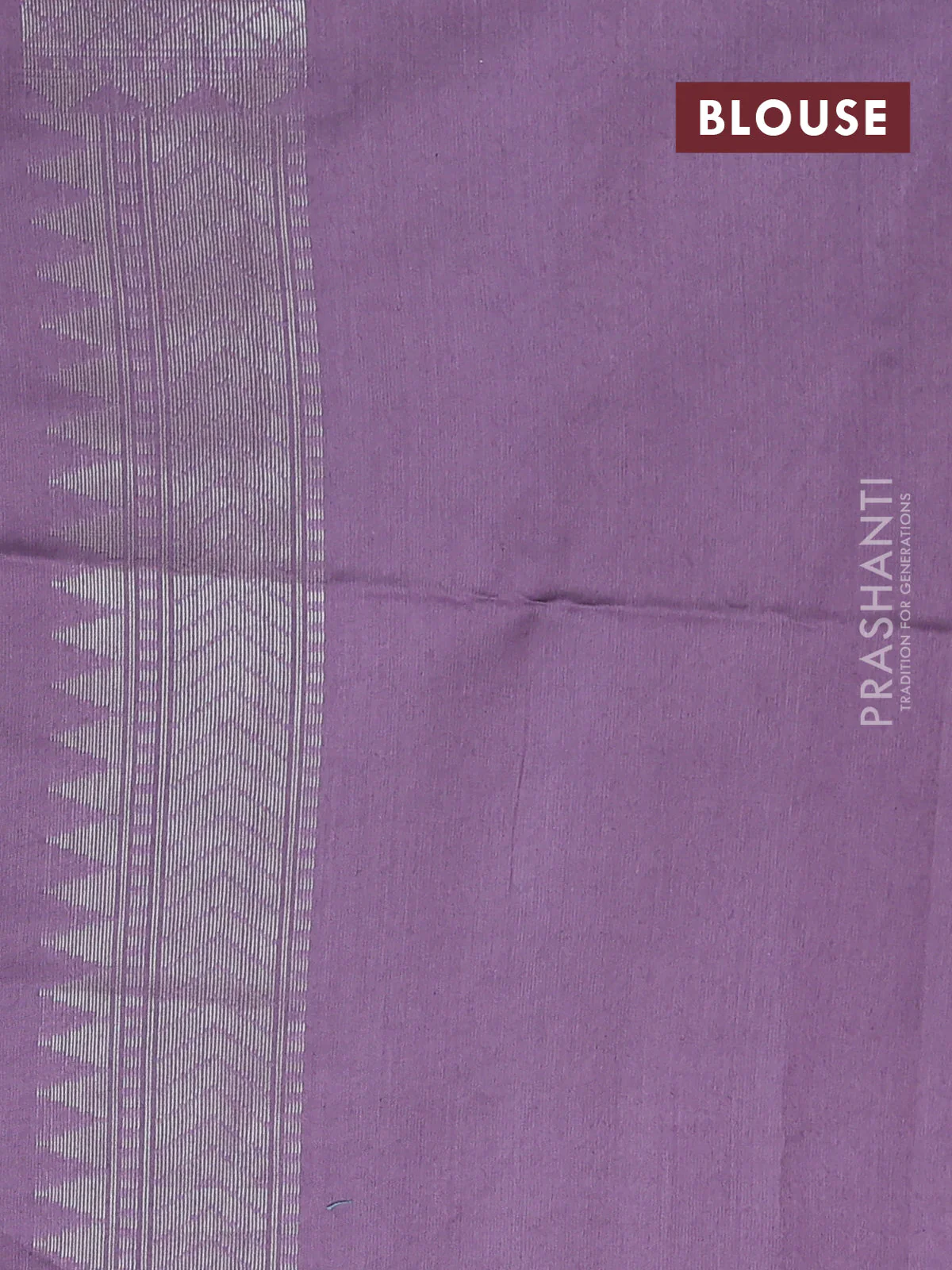 Kora jamdhani silk saree lime yellow and lavender with allover jamdhani weaves and zari woven border - Image 3