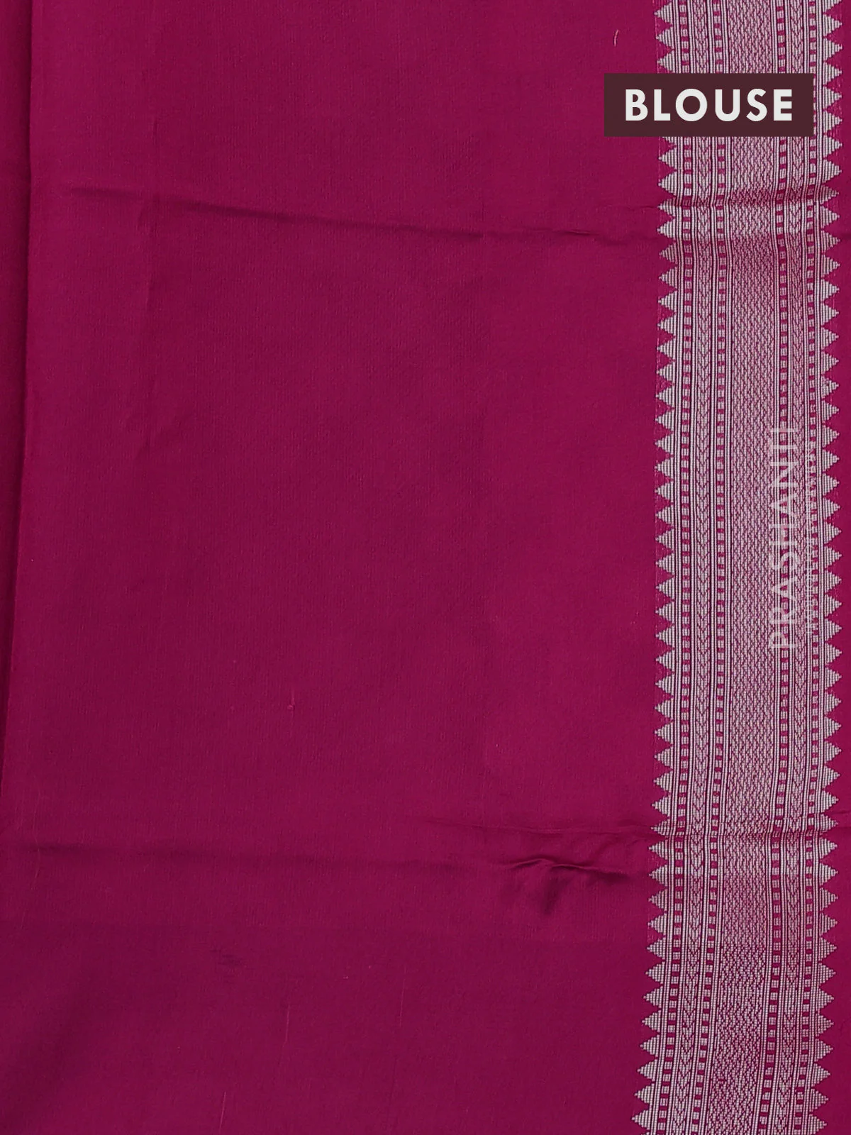 Kora jamdhani silk saree mustard yellow and pink with allover jamdhani weaves and zari woven border - Image 3