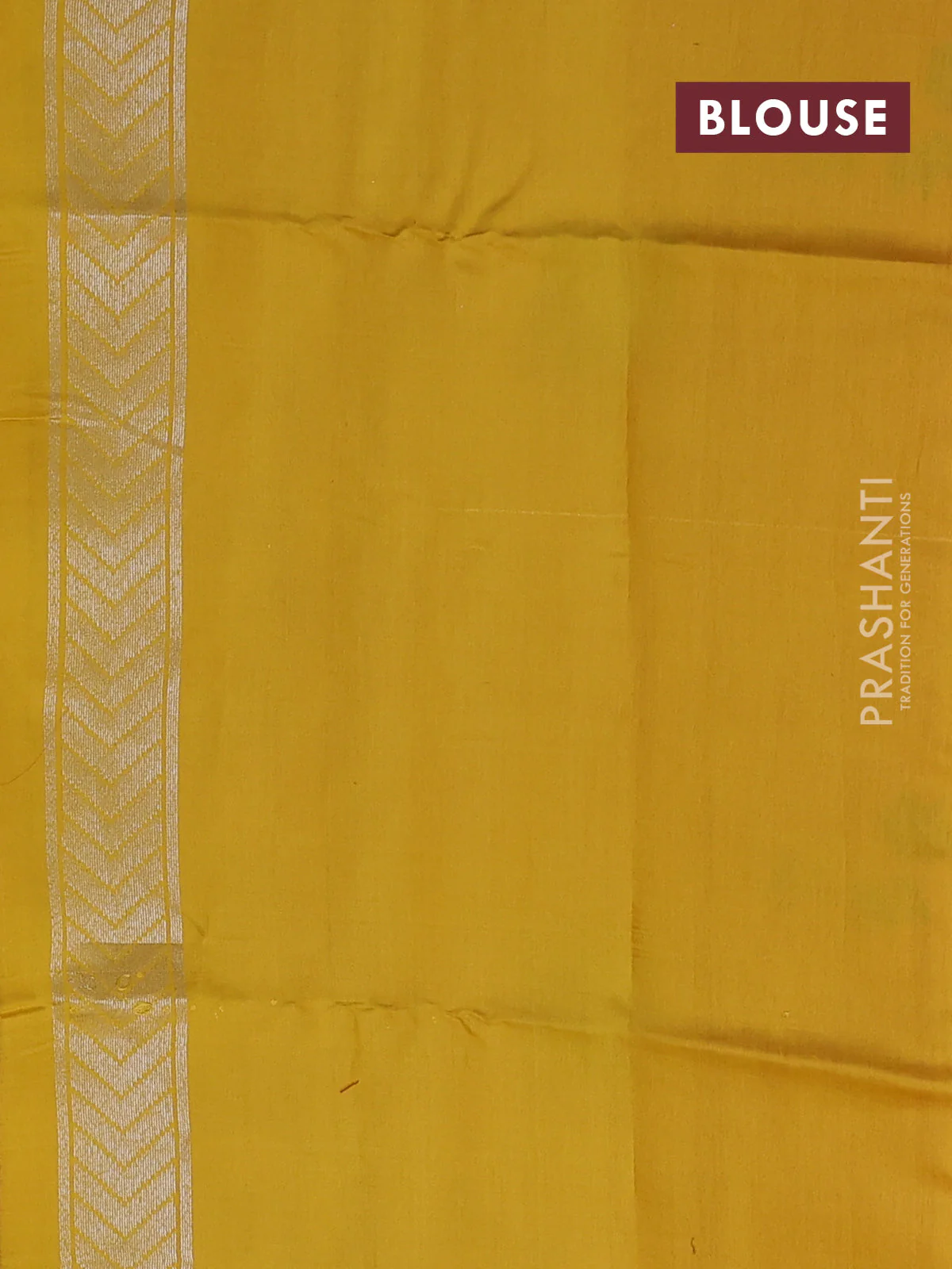 Kora jamdhani silk saree pink and yellow with allover jamdhani weaves and zari woven border - Image 3