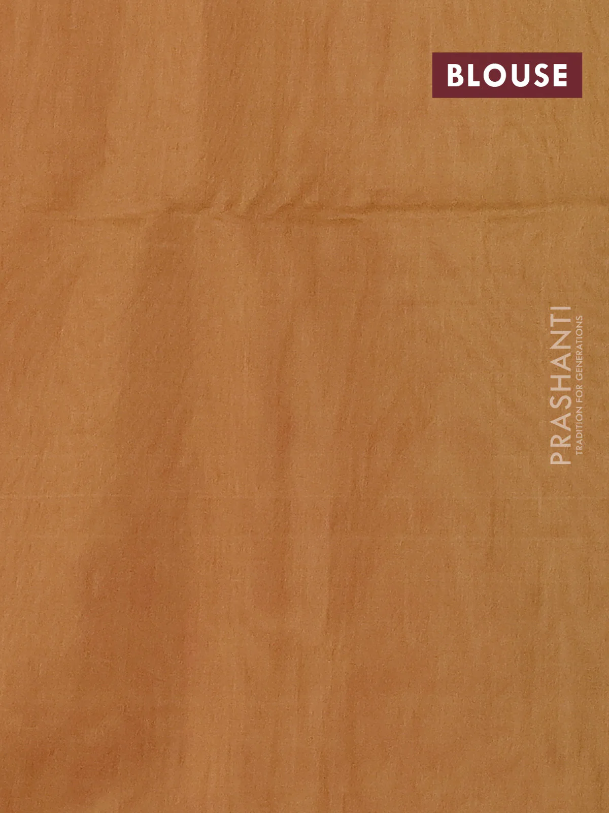 Kora silk cotton saree pink and sandal with thread woven buttas and simple border - Image 3