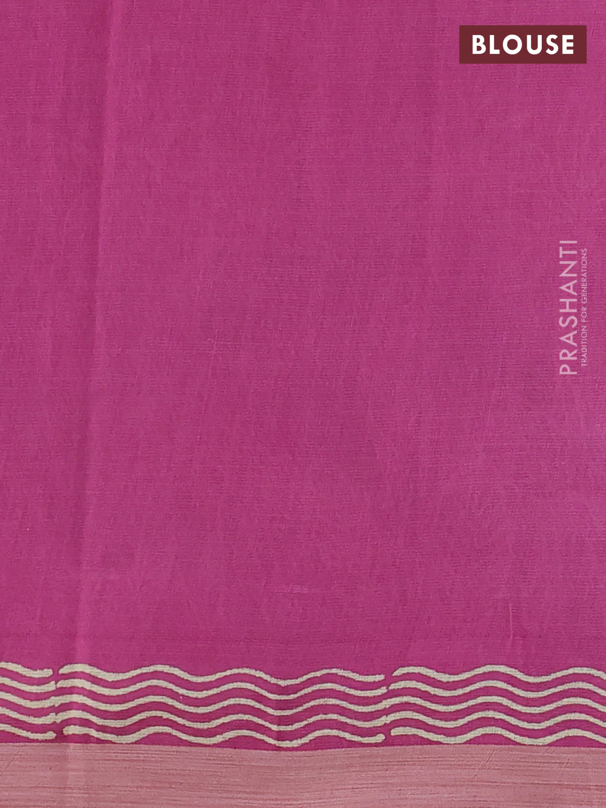 Kota silk cotton saree light green and pink with allover block prints and simple border - Image 3