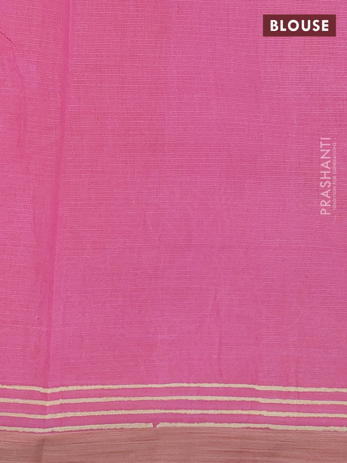 Kota silk cotton saree mustard yellow and pink with allover block prints and simple border - Image 3