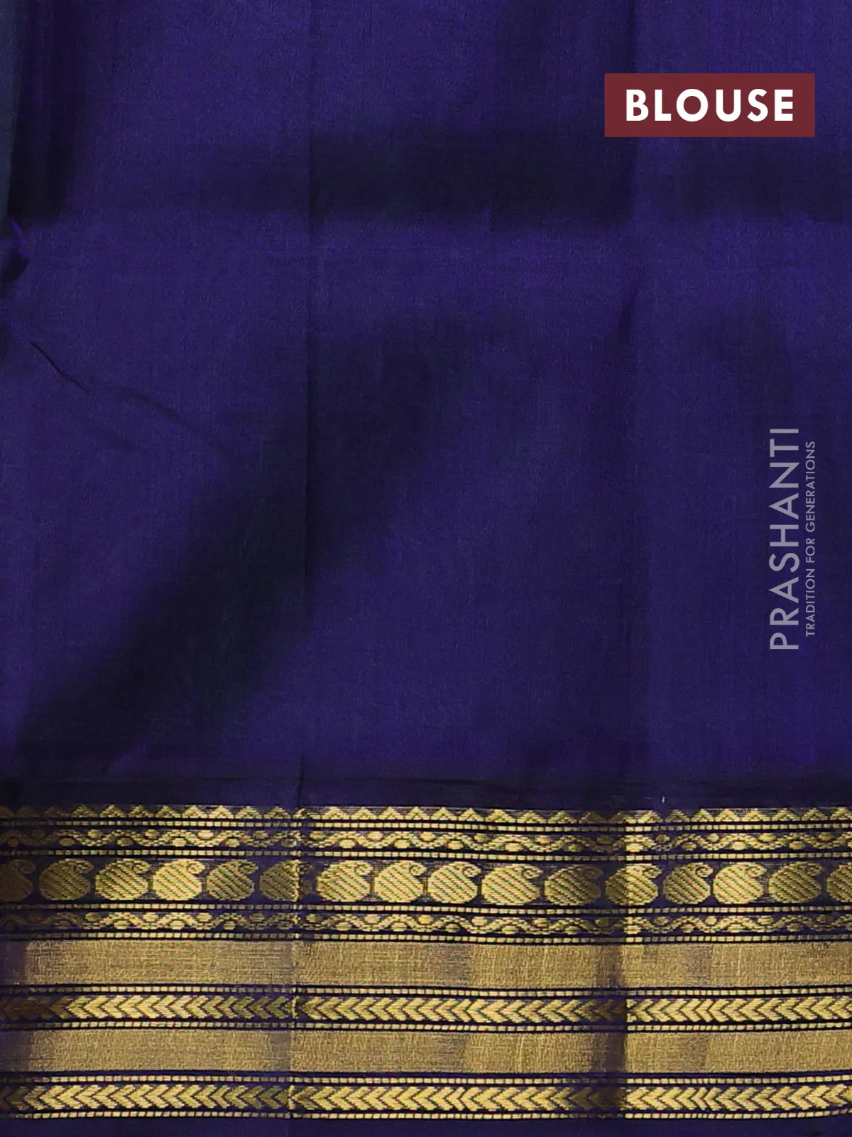 Kuppadam silk cotton saree light green and blue with paisley zari woven buttas and rich zari woven border - Image 3