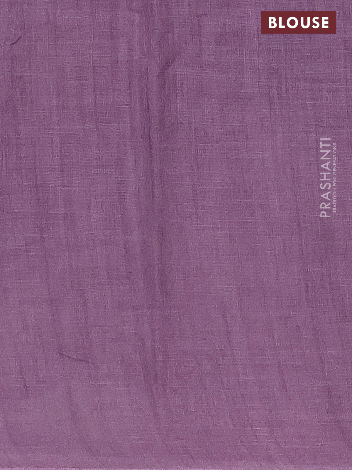 Linen cotton saree pastel wine with allover floral digital prints and simple border - Image 4