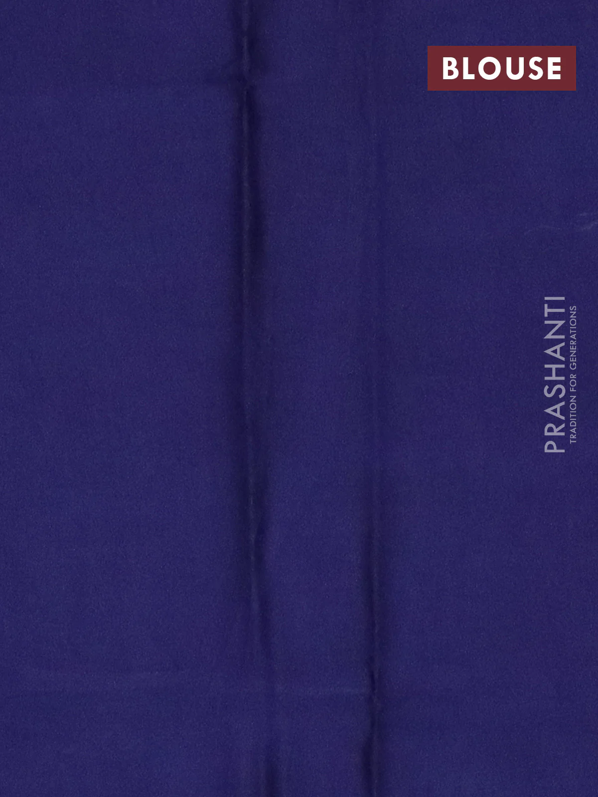 Modal silk saree blue with allover prints and printed border - Image 4