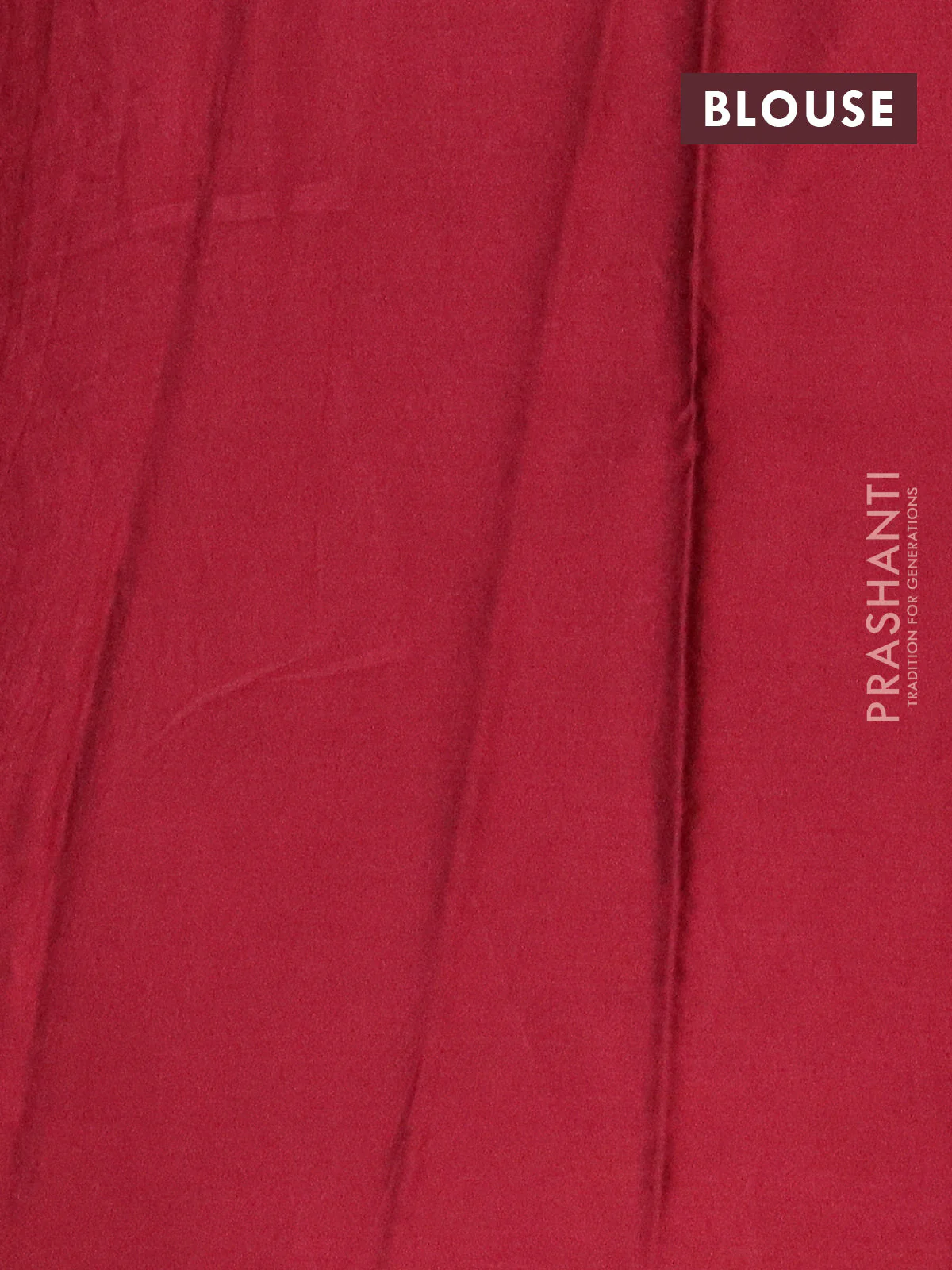 Modal silk saree maroon with allover prints and printed border - Image 4