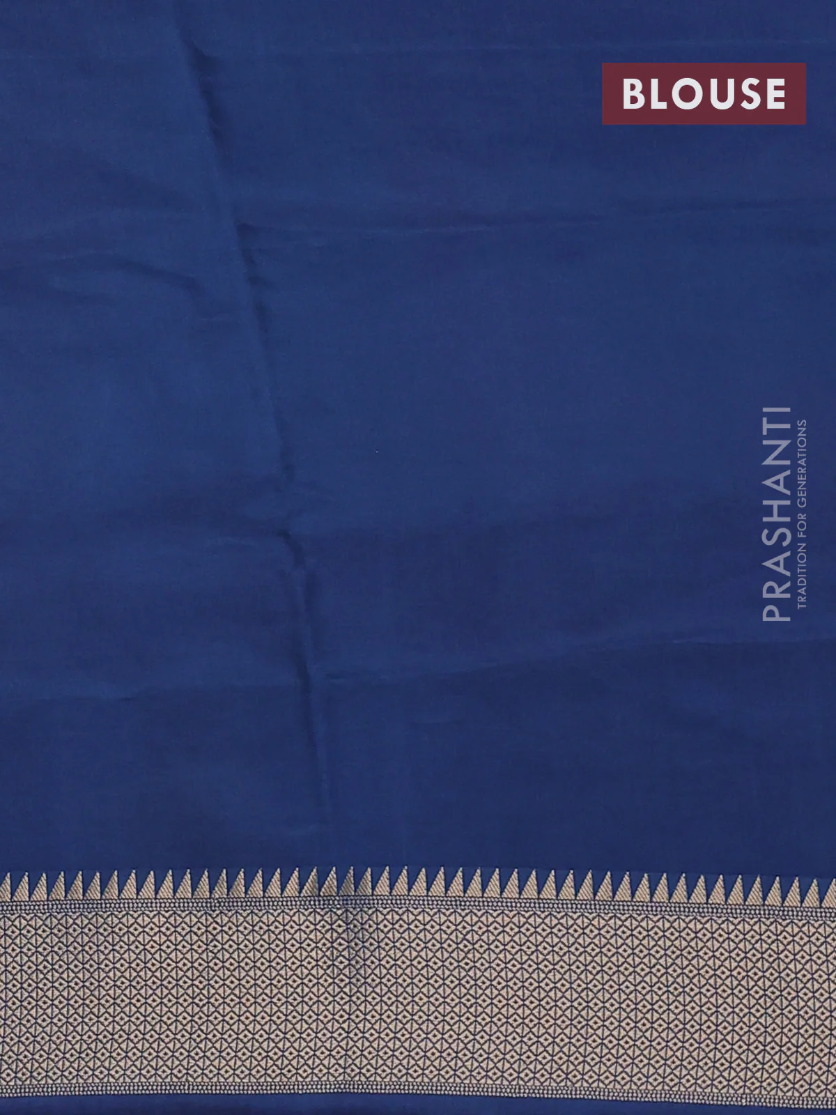 Munga crepe silk saree pink and peacock blue with zari woven buttas and rich zari woven pallu - Image 3
