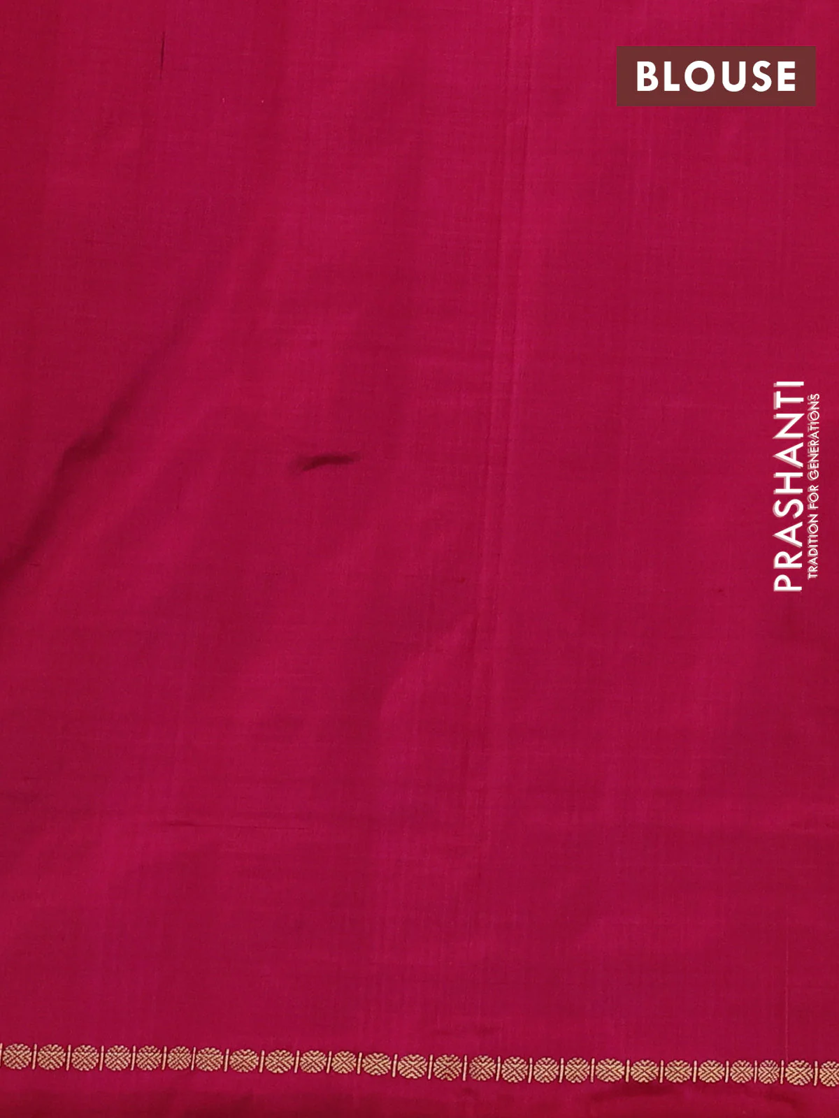 Pochampally silk saree blue and pink with allover ikat prints and zari woven border - Image 4