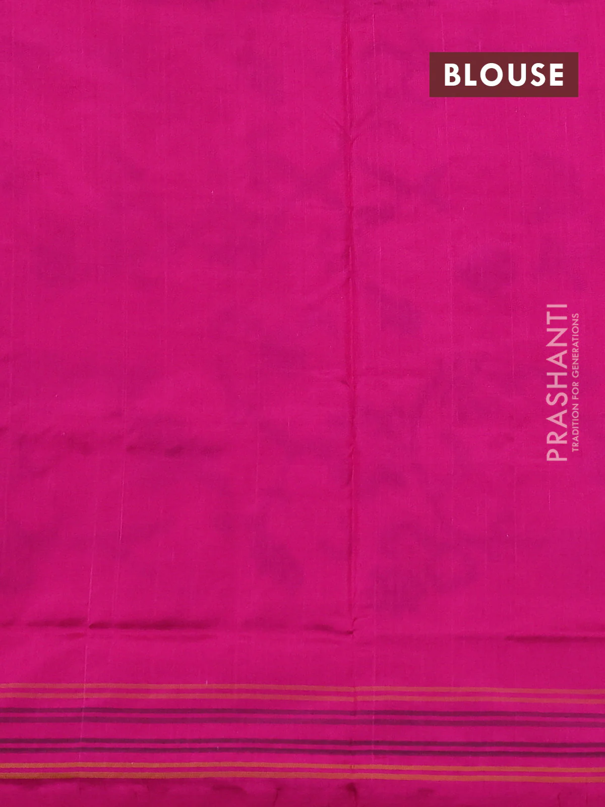 Pochampally silk saree dual shade of pink shade and pink with allover patola weaves and simple border - Image 4