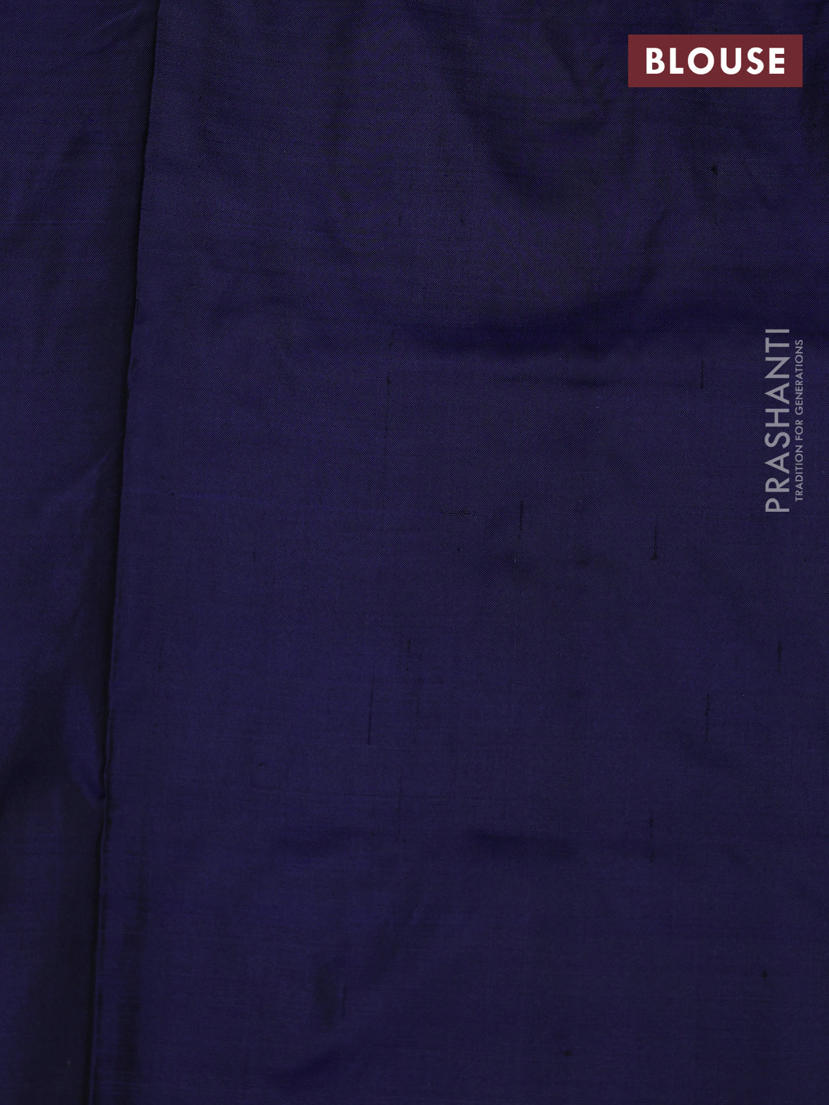 Pochampally silk saree navy blue with allover ikat weaves and long ikat woven simple border - Image 4