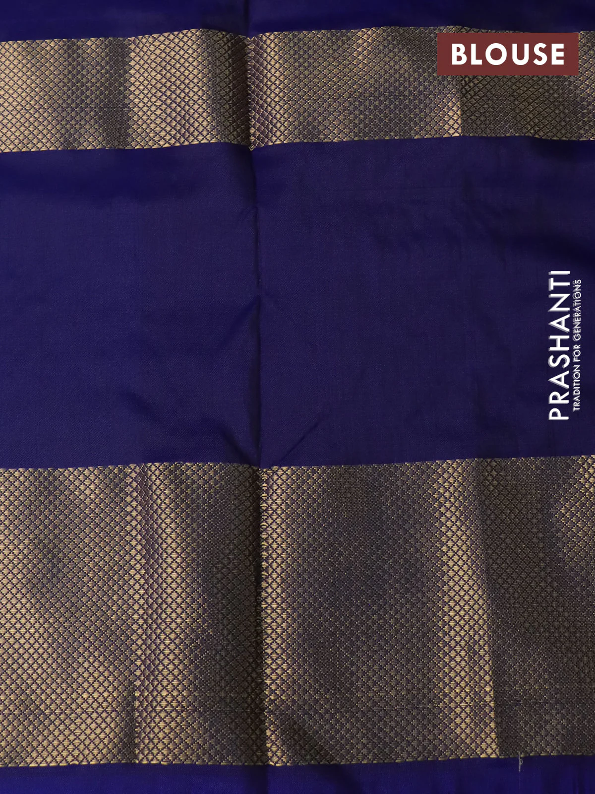 Pochampally silk saree pink and blue with allover ikat weaves and long ikat woven zari border - Image 4