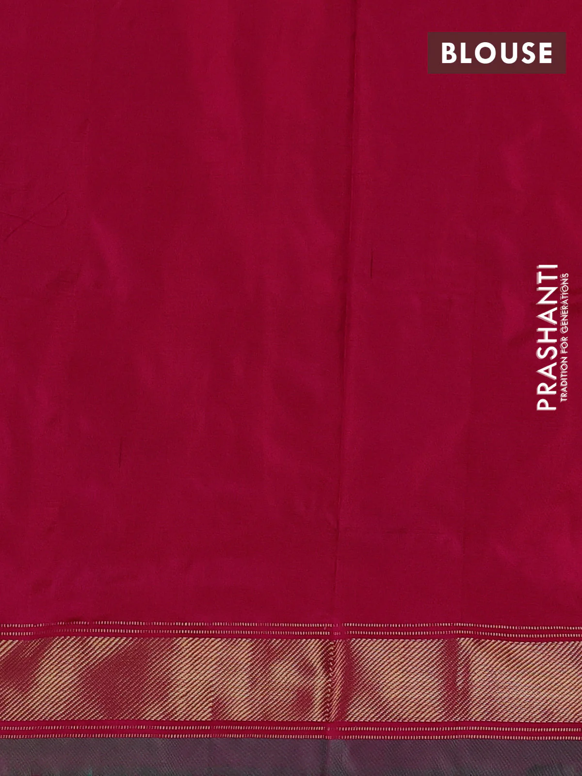 Pochampally silk saree pink and green with allover patola weaves and zari woven border - Image 4