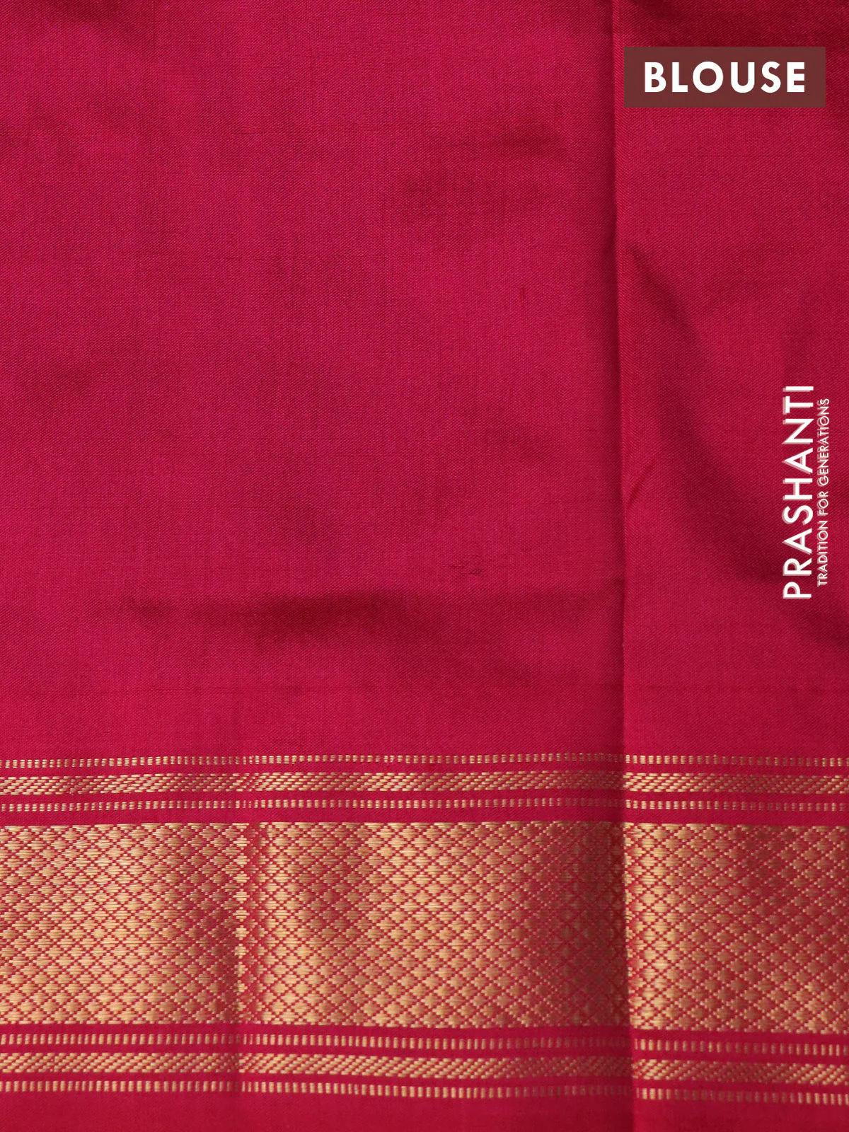 Pochampally silk saree wine shade and pink with allover patola weaves and zari woven border - Image 4