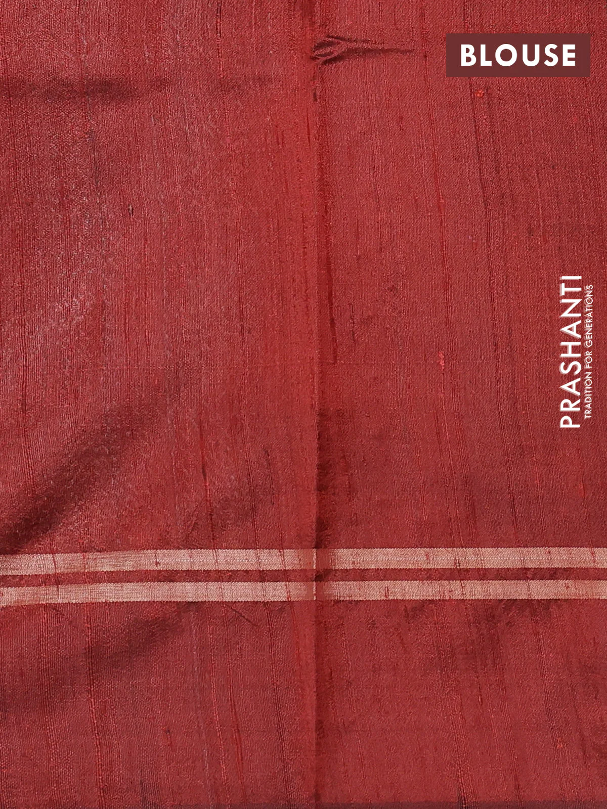 Pure dupion silk saree bottle green and maroon with zari woven buttas and zari woven simple border - Image 3