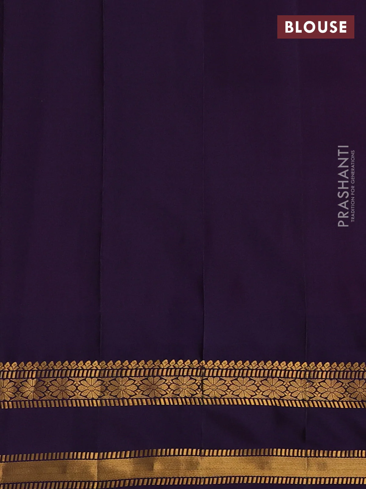 Pure gadwal silk saree mild pista green and deep purple with allover zari checks & buttas and temple design rettapet zari woven border - Image 4