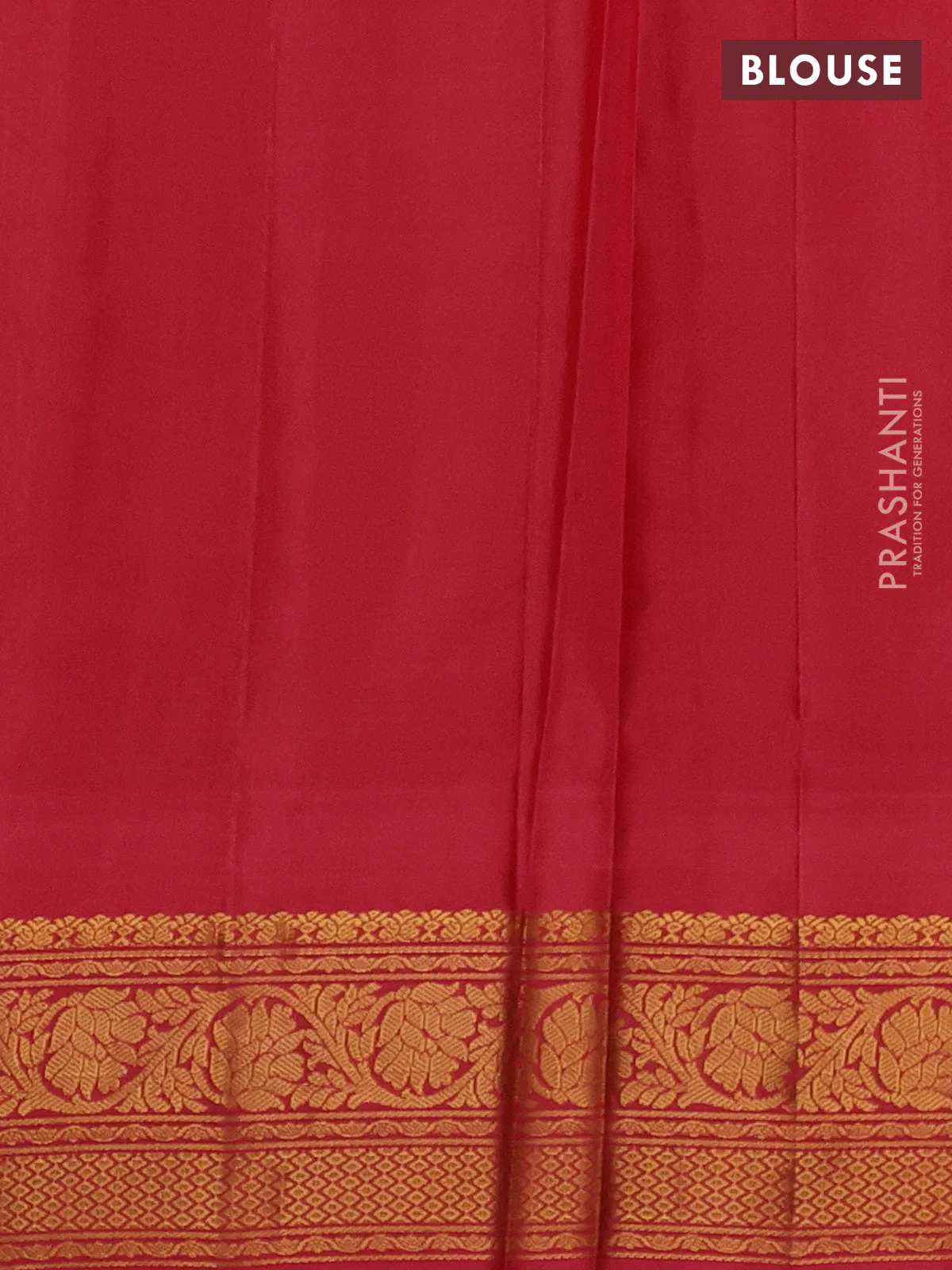 Pure gadwal silk saree pale yellow and red with zari woven buttas and temple design zari woven border - Image 4