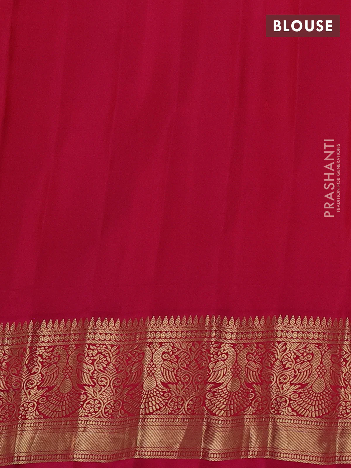 Pure gadwal silk saree teal blue and pink with rudhraksha & annam zari woven buttas and temple design zari woven border - Image 4