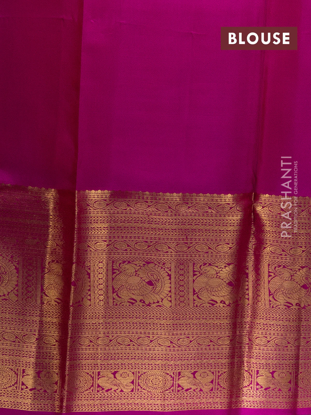 Pure kanchipuram silk lehenga yellow and pink with allover silver zari woven annam mayil chakkaram buttas and long annam zari woven border - Image 2