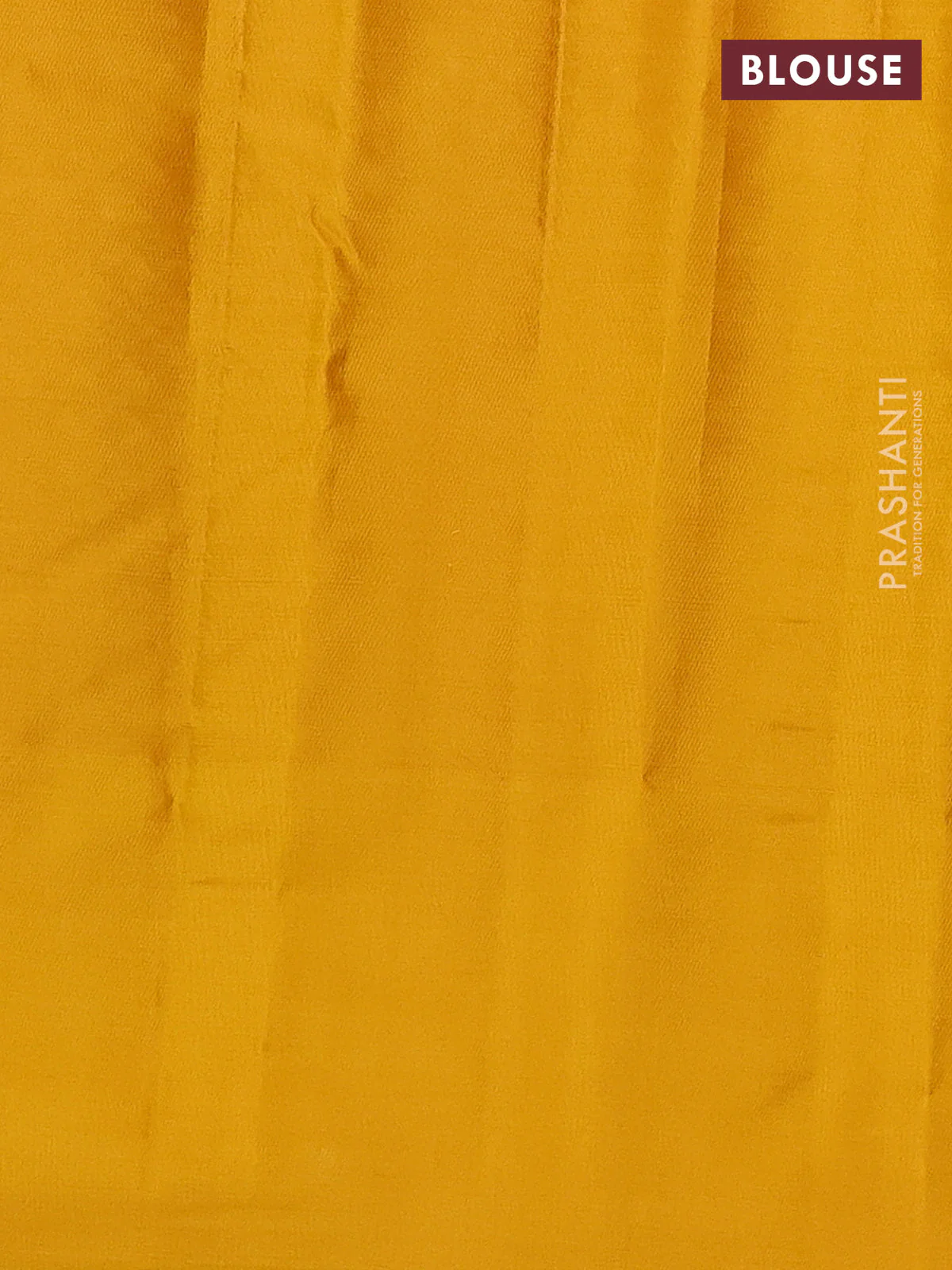 Pure kanchipuram silk saree dark blue and mango yellow with zari woven buttas and zari woven butta border - Image 4