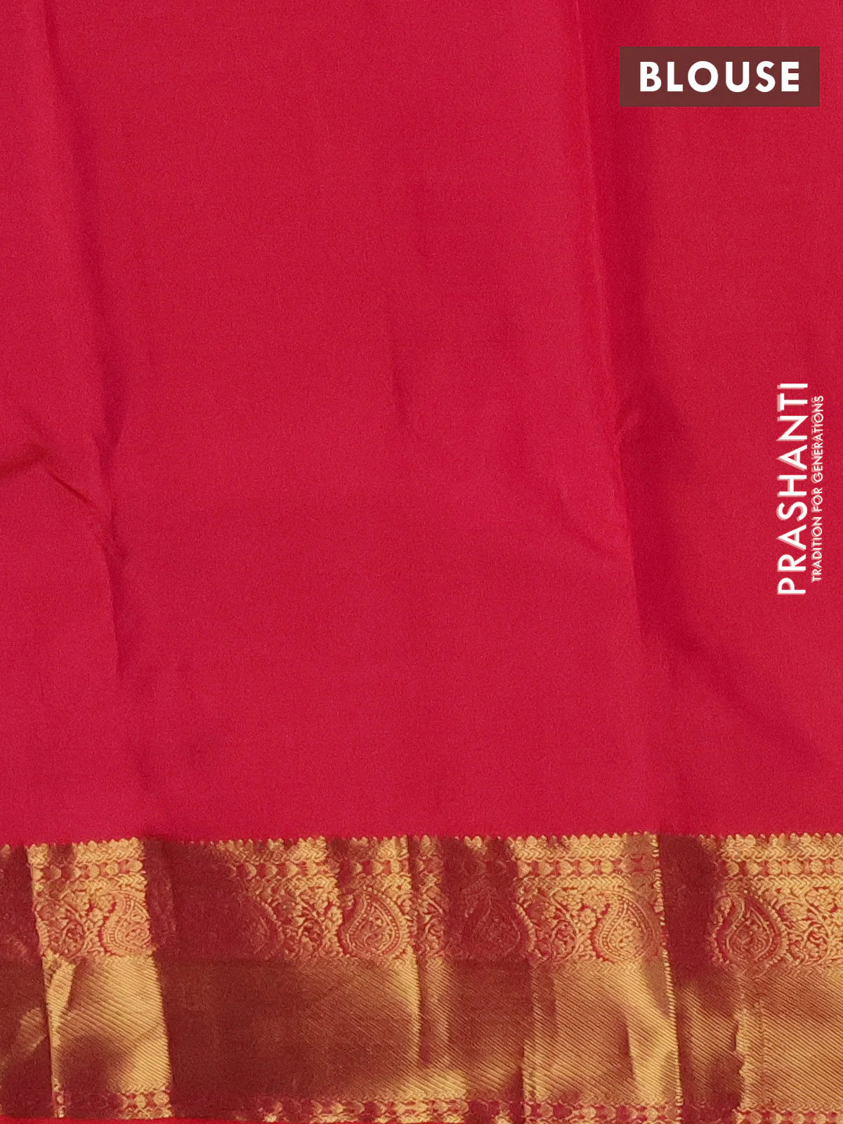 Pure kanchipuram silk saree dark green and dual shade of pinkish orange with zari woven buttas and zari woven border - Image 3