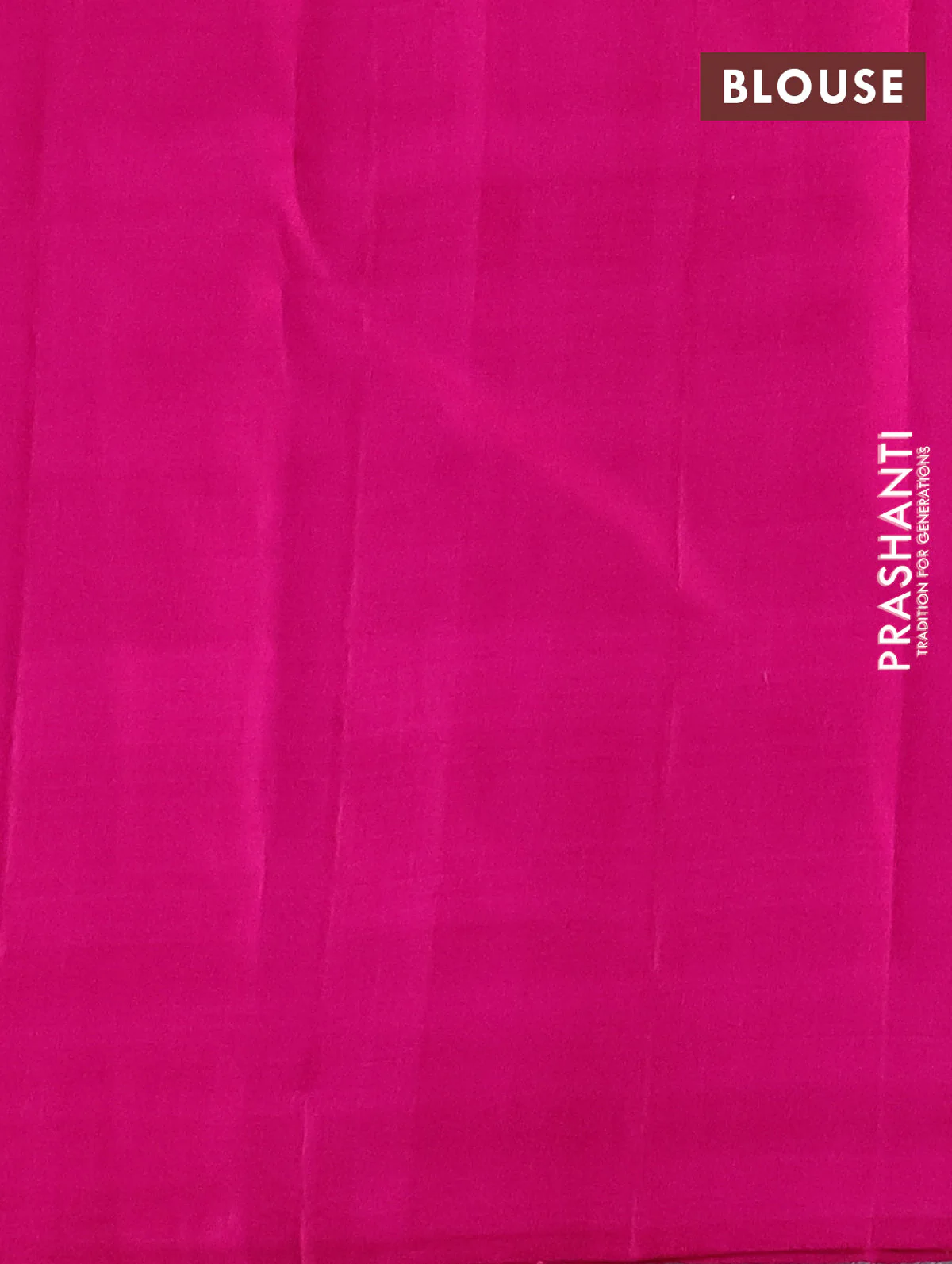 Pure kanchipuram silk saree dark green and pink with paisley zari woven buttas in borderless style - Image 4
