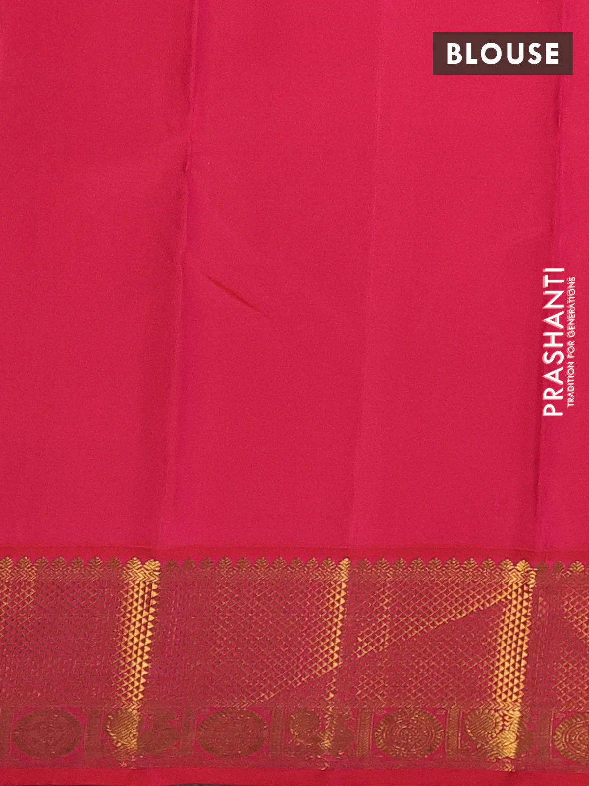 Pure kanchipuram silk saree dual shade of bluish green and dual shade of pinkish orange with paisley zari woven buttas and rich zari woven border - Image 4