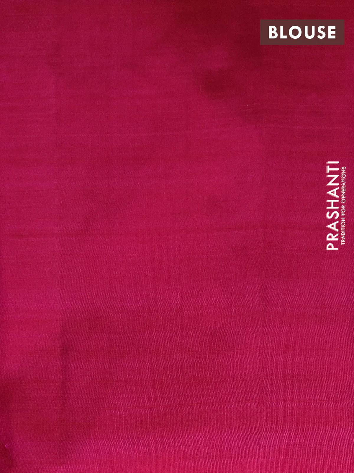 Pure kanchipuram silk saree dual shade of pink with allover silver & gold zari weaves in borderless style - Image 4