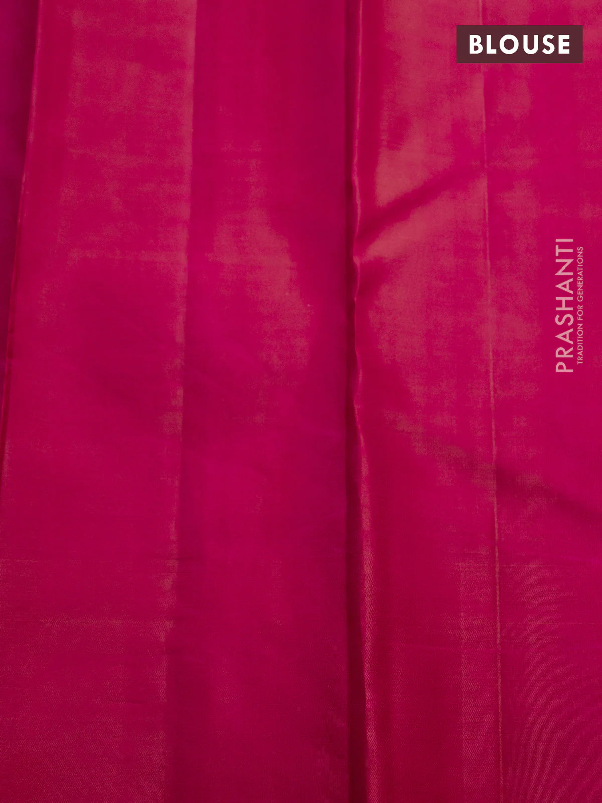 Pure kanchipuram silk saree dual shade of pinkish orange with allover zari woven vairaosi pattern & buttas and simple border - Image 4