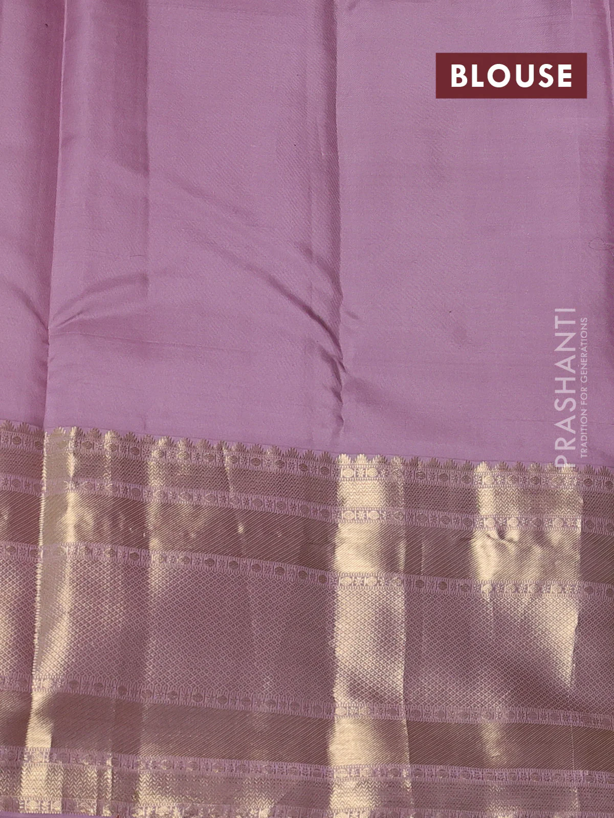 Pure kanchipuram silk saree green and pastel pink with allover zari weaves and long rich zari woven border - Image 4