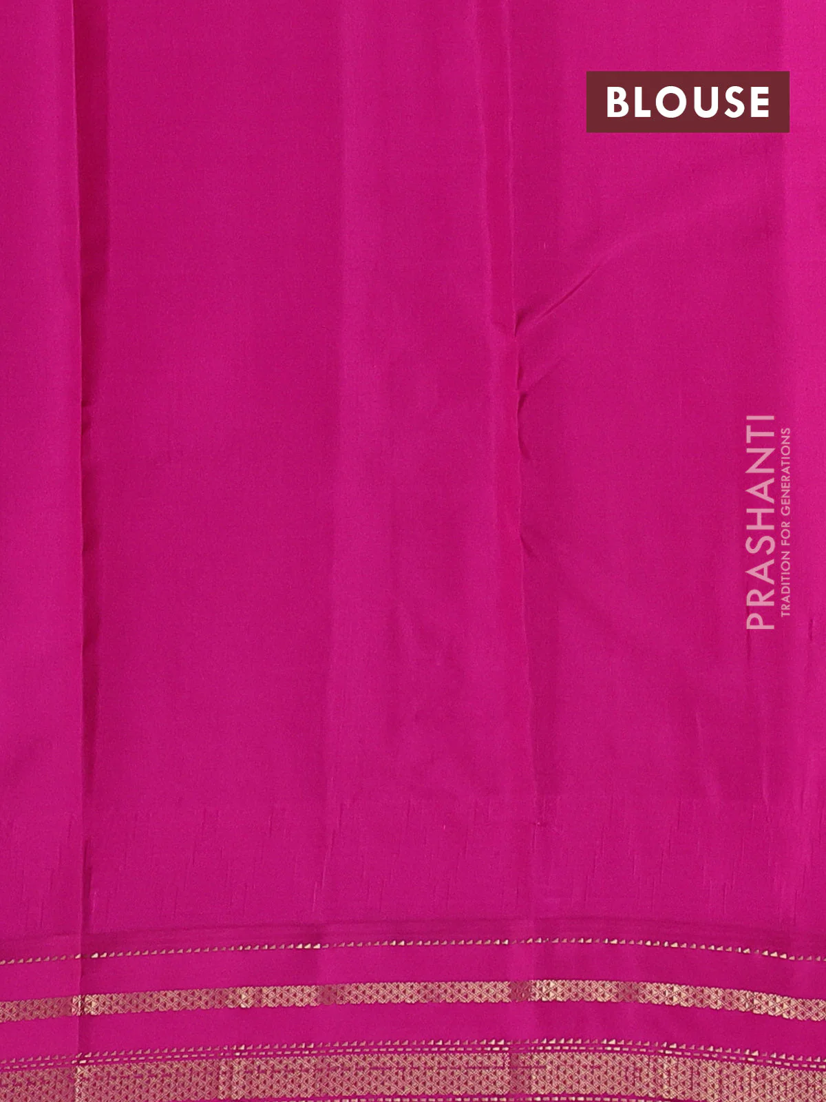 Pure kanchipuram silk saree green and pink with annam zari woven buttas and temple design zari woven border - Image 4