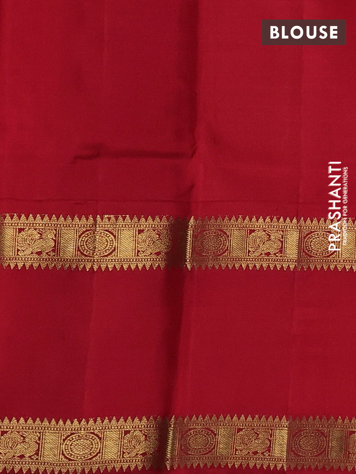 Pure kanchipuram silk saree mango yellow with annam & elephant zari woven buttas and ganga jamuna border - Image 4