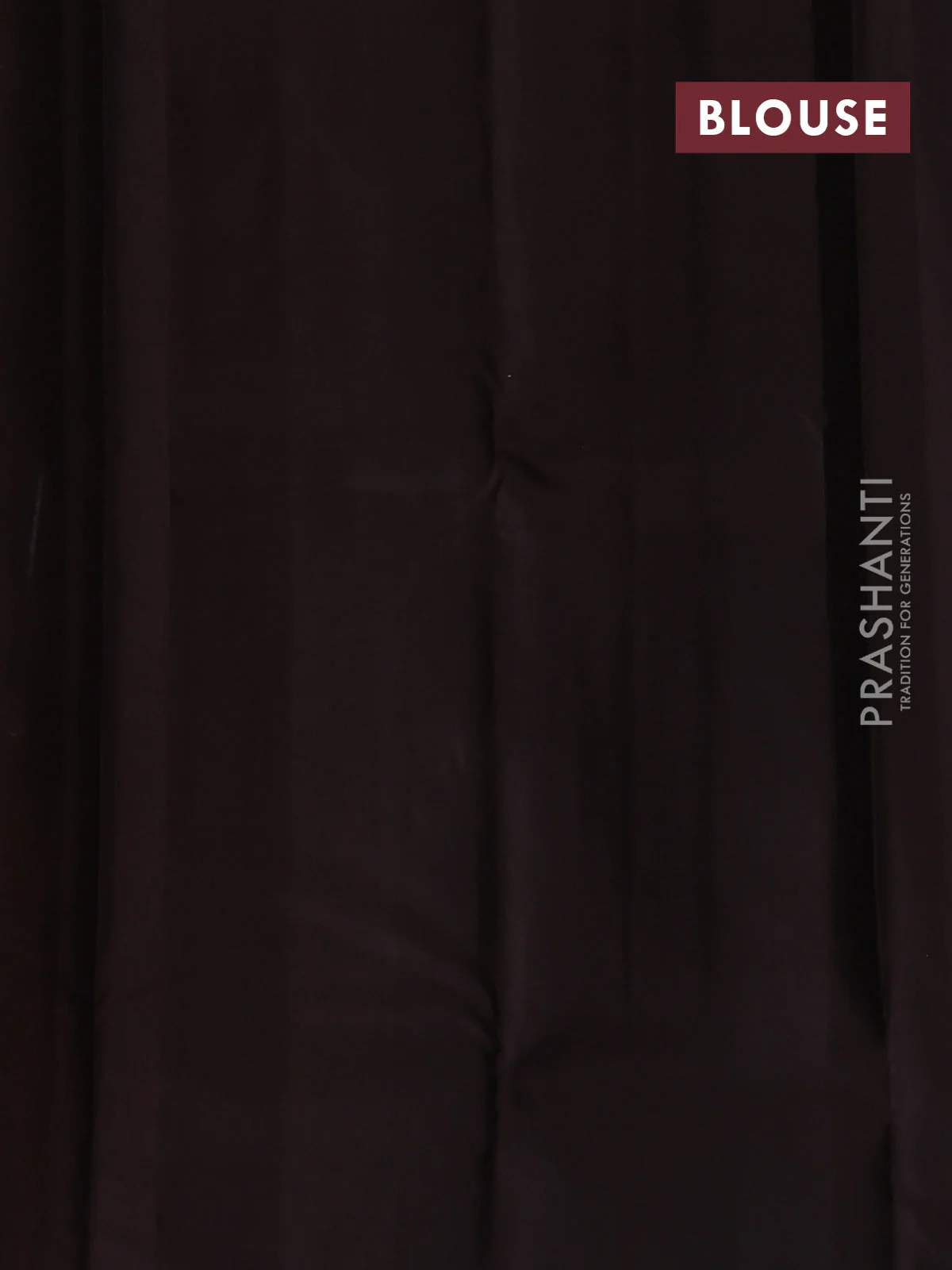 Pure kanchipuram silk saree maroon and coffee brown with allover zari buttas and paisley zari woven border - Image 4