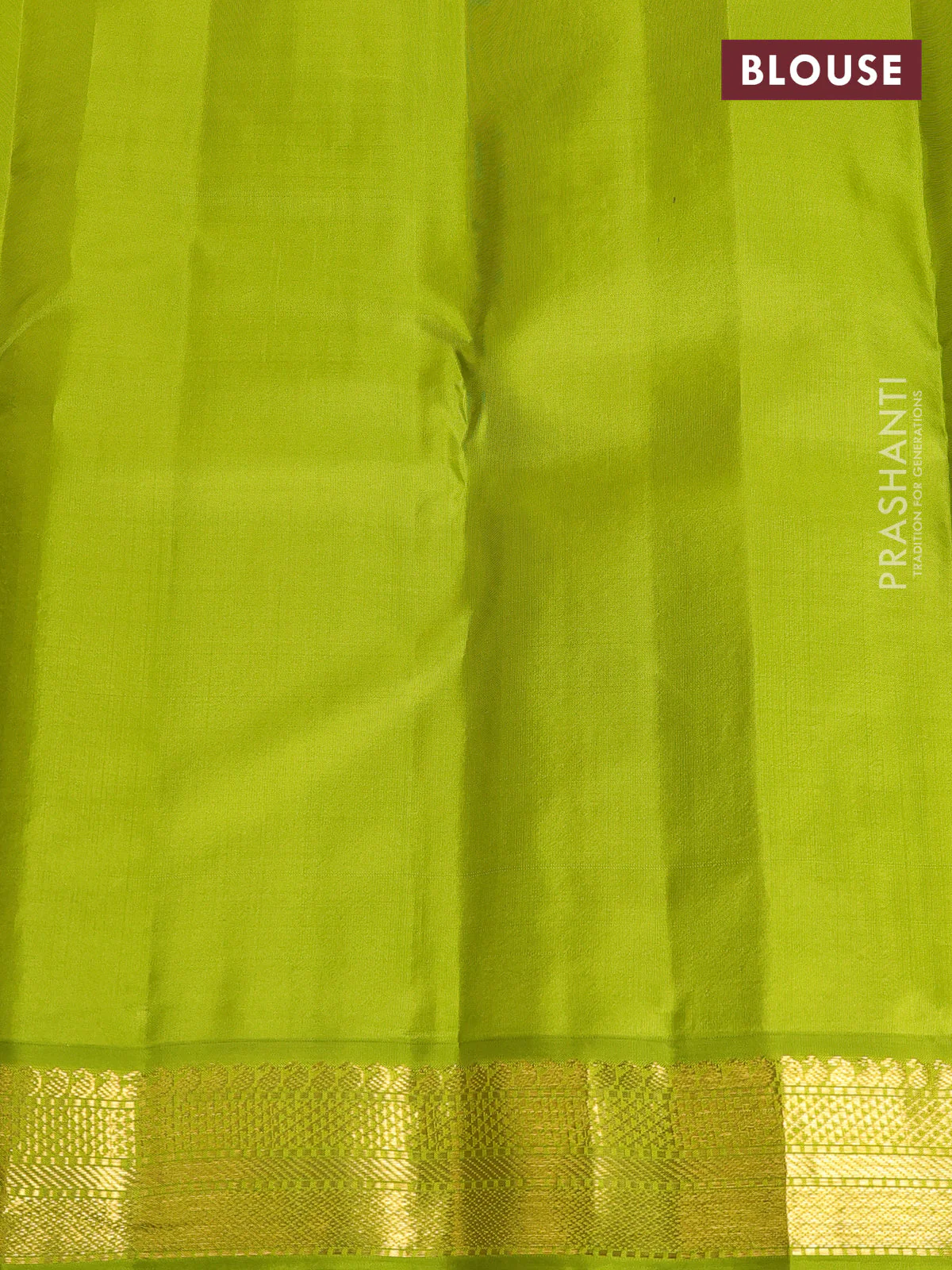 Pure kanchipuram silk saree maroon and fluorescent green with paisley zari woven buttas and zari woven korvai border - Image 4