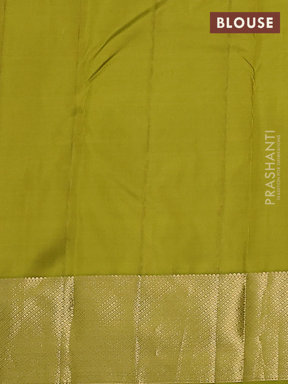 Pure kanchipuram silk saree maroon and mehendi green with zari woven floral buttas and zari woven border - Image 3