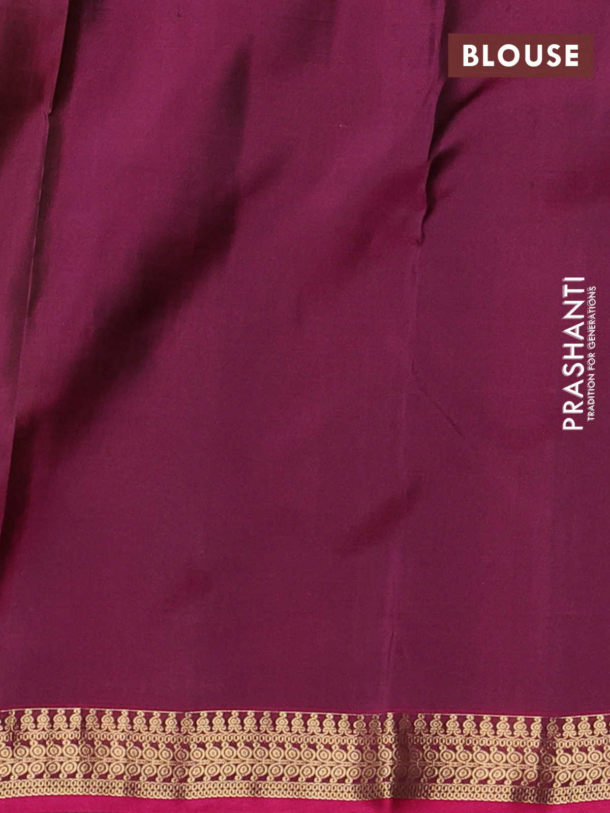 Pure kanchipuram silk saree mehendi green and pink with allover zari weaves and zari woven border - Image 4
