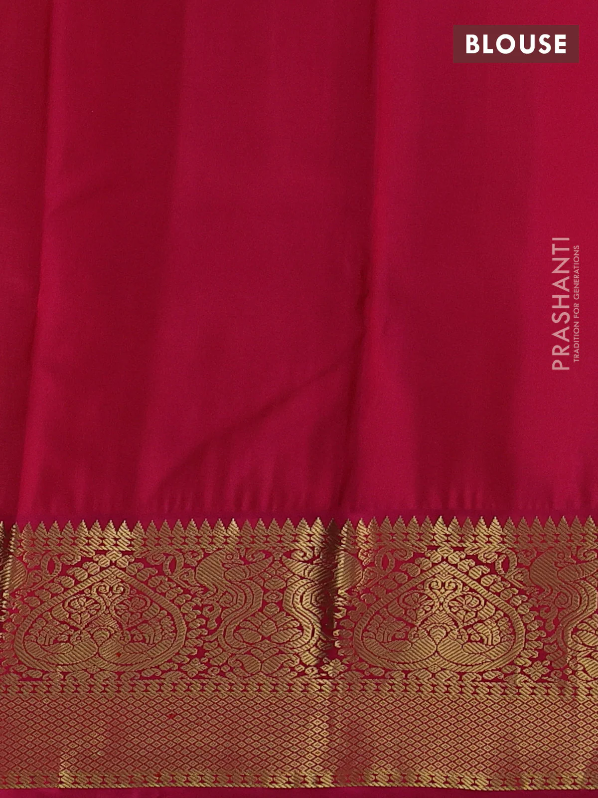 Pure kanchipuram silk saree mild pista green and pink with zari woven buttas and rich zari woven korvai border - Image 4