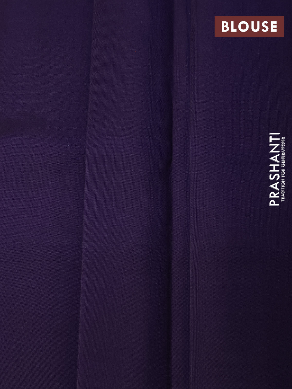 Pure kanchipuram silk saree navy blue with allover zari woven brocade weaves and simple border - Image 13