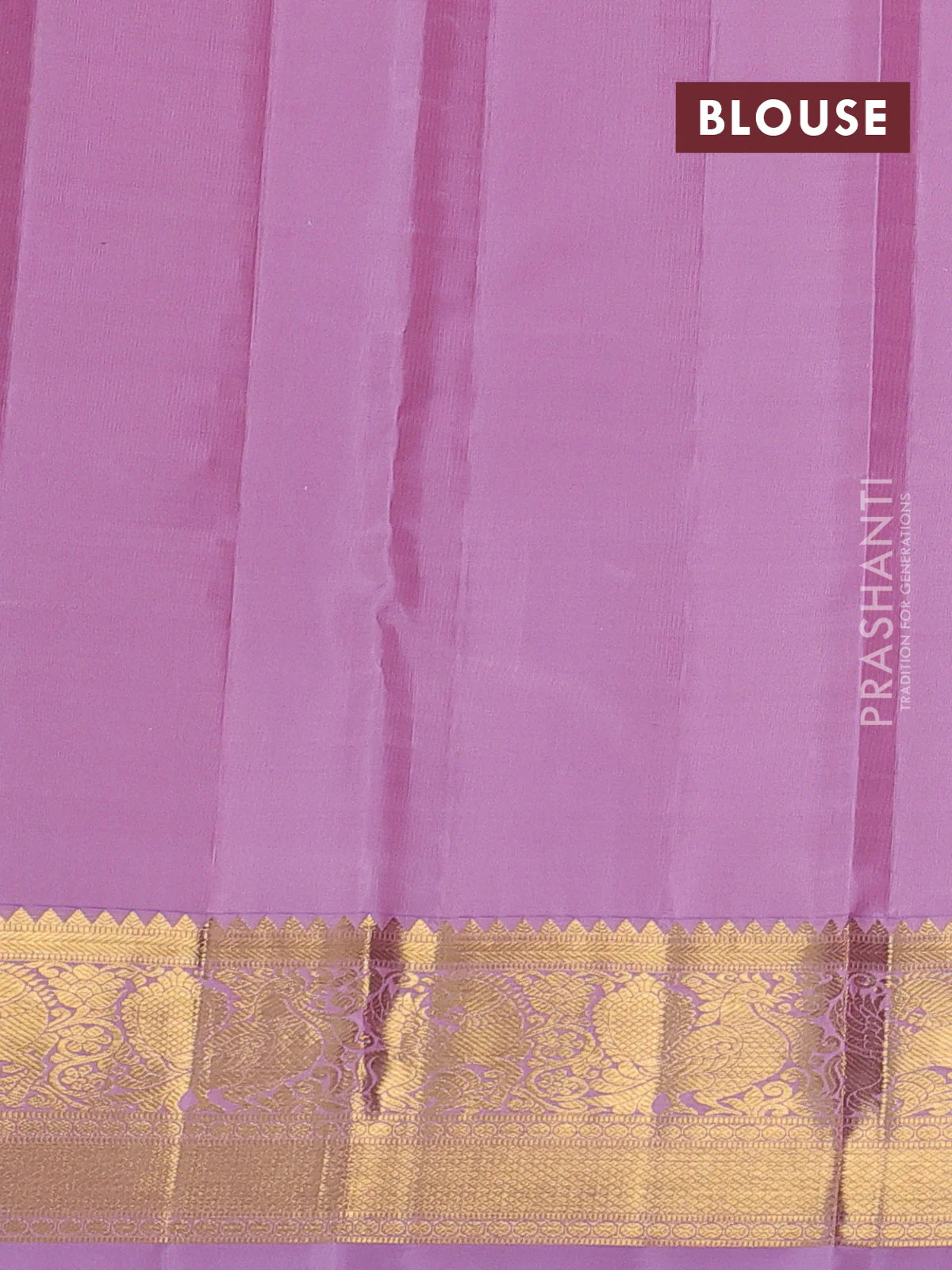 Pure kanchipuram silk saree pastel pink with allover veldhari zari weaves and rich zari woven border - Image 4